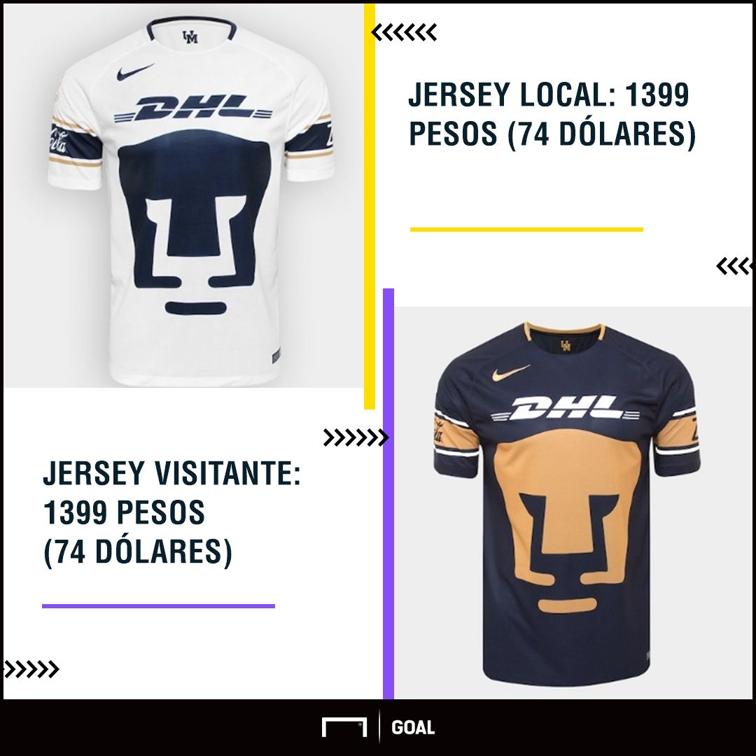 Jerseys Pumas