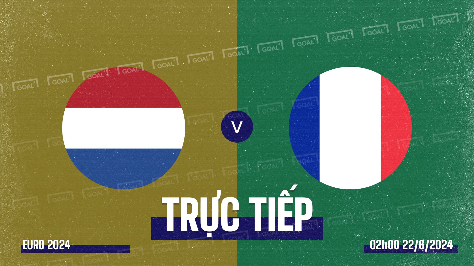 Netherlands vs France EURO 2024 GFX