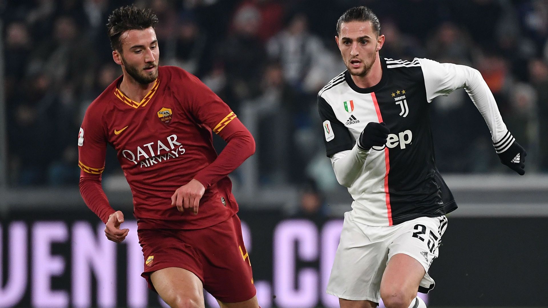 Cristante Rabiot Juventus Roma Coppa Italia