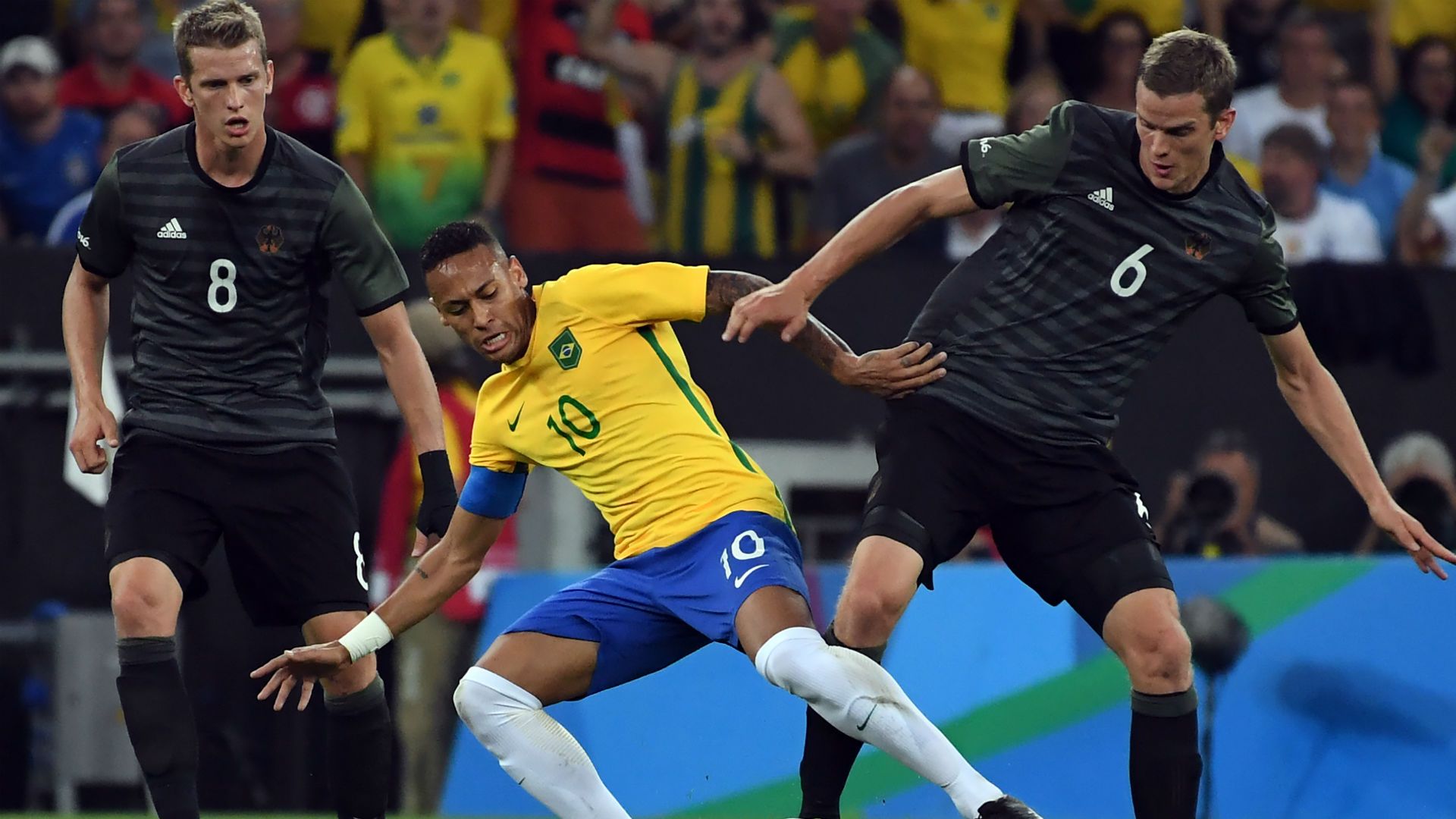 Sven Bender Lars Bender Neymar 2016