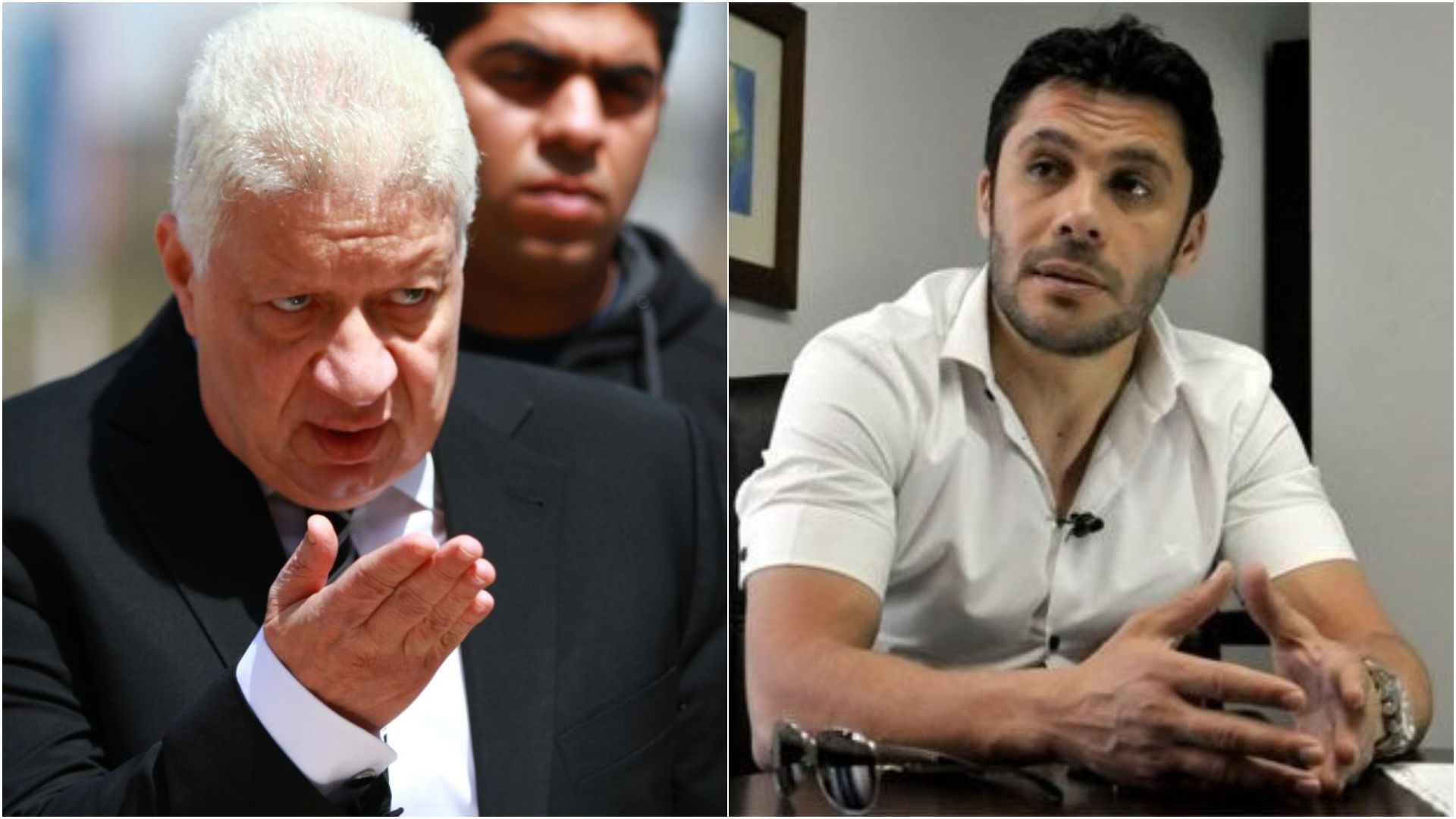 أحمد حسن - مرتضى منصور