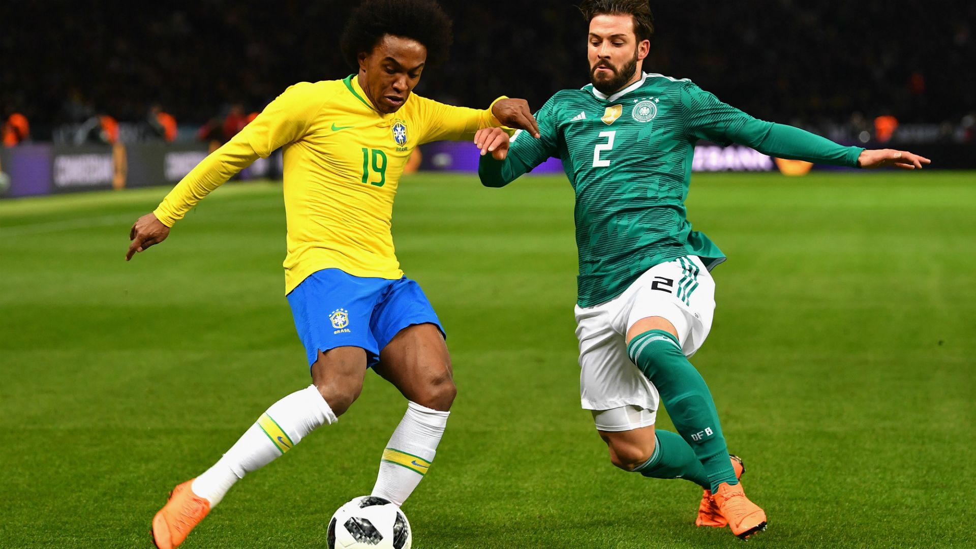 Willian I Brasil Alemanha I 27 03 18