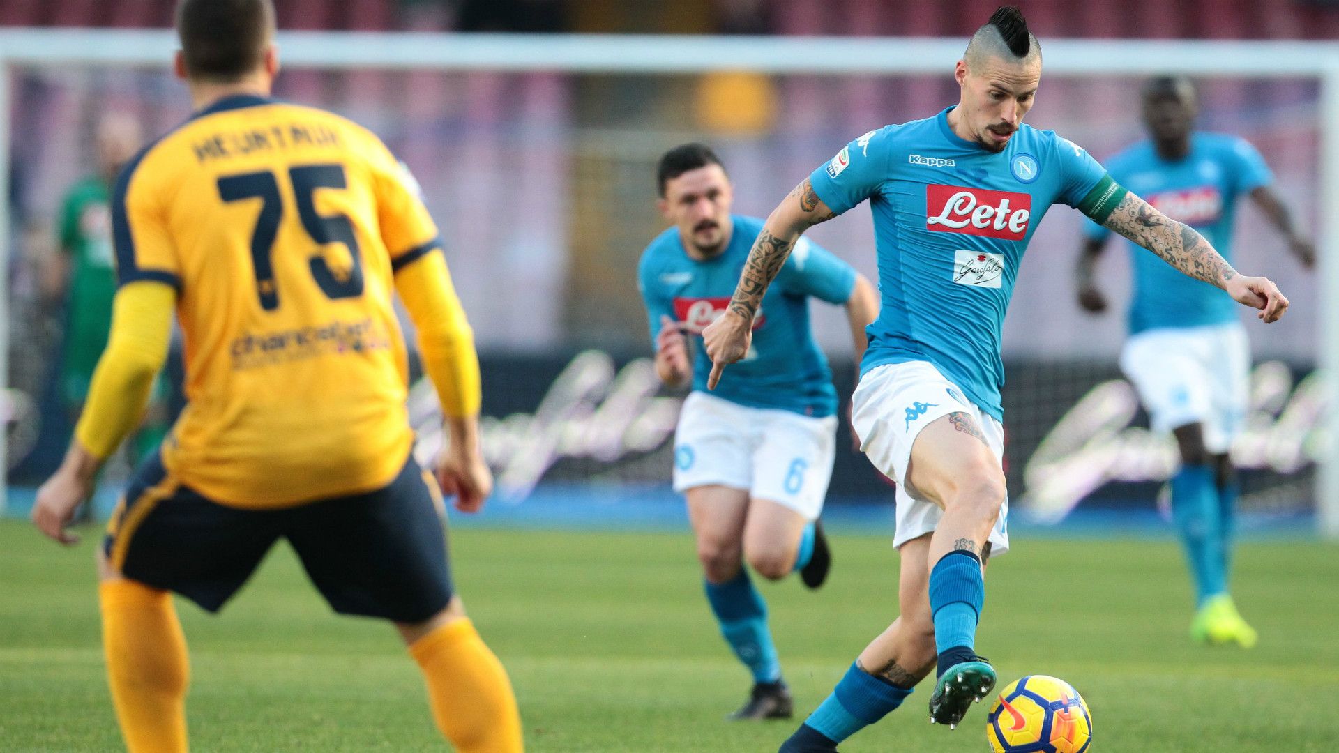 MAREK HAMSIK NAPOLI SERIE A 06012018