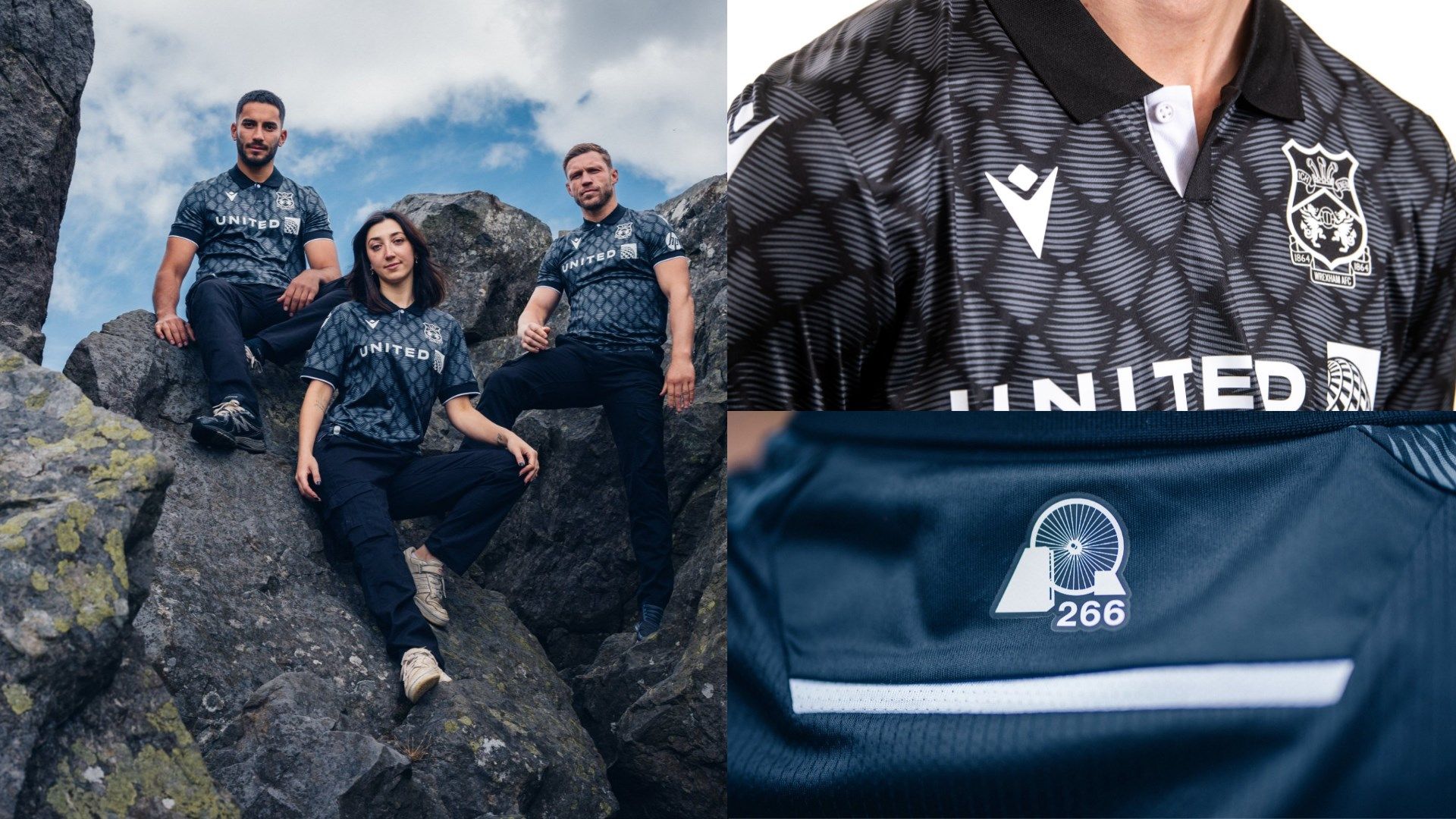 Wrexham 2024-25 away kit