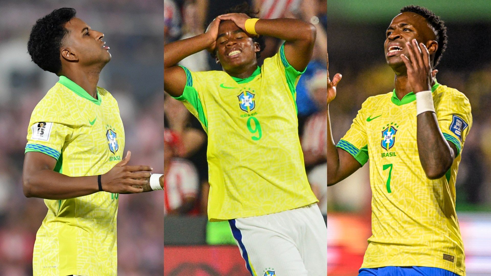 Brazil player ratings against Paraguay: Time to panic? Listless Selecao loses again in World Cup qualifiers as star-studded attack of Vinicius Jr., Rodrygo and Endrick fails to fire