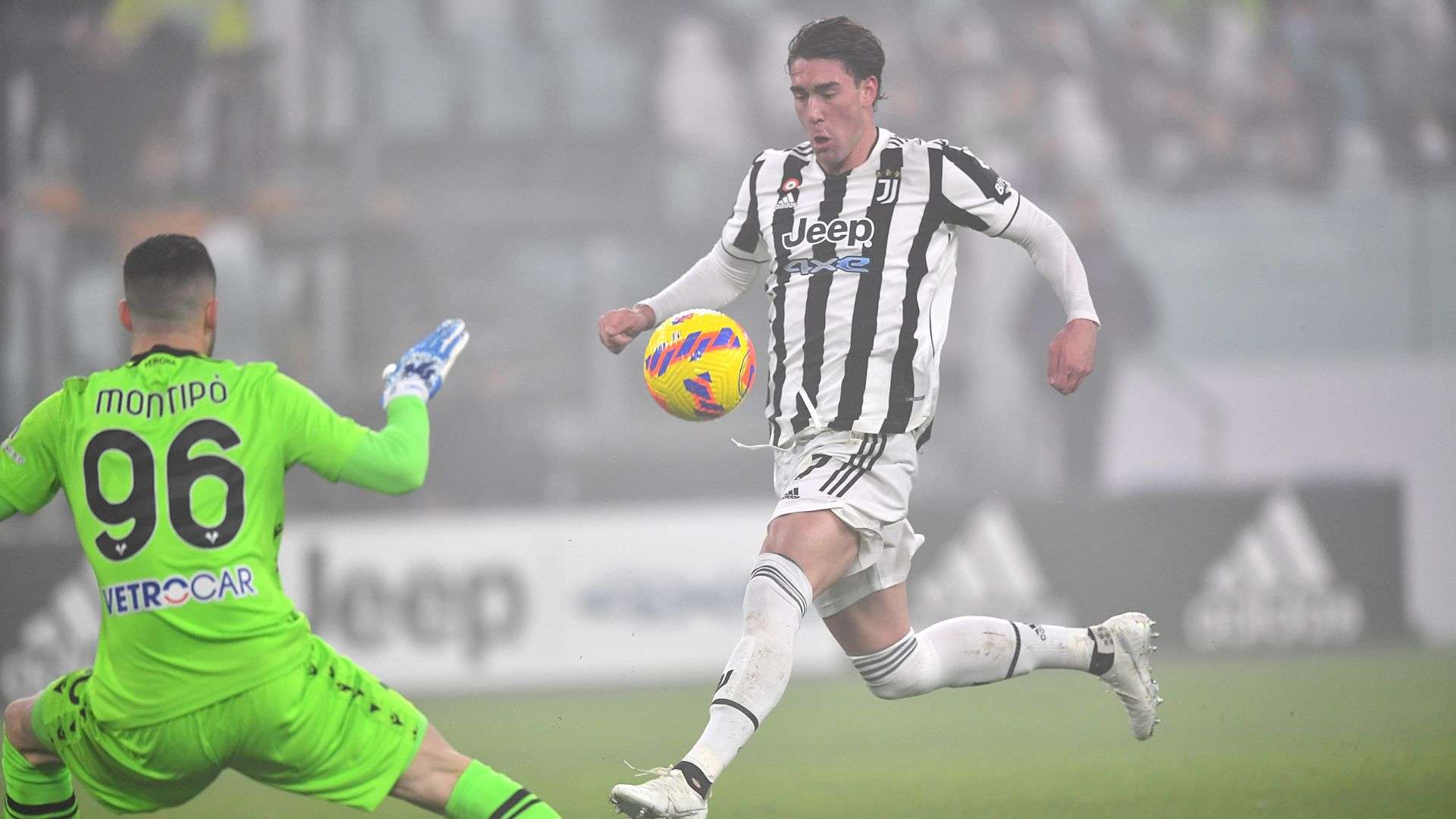 Dusan Vlahovic Juventus Verona Serie A