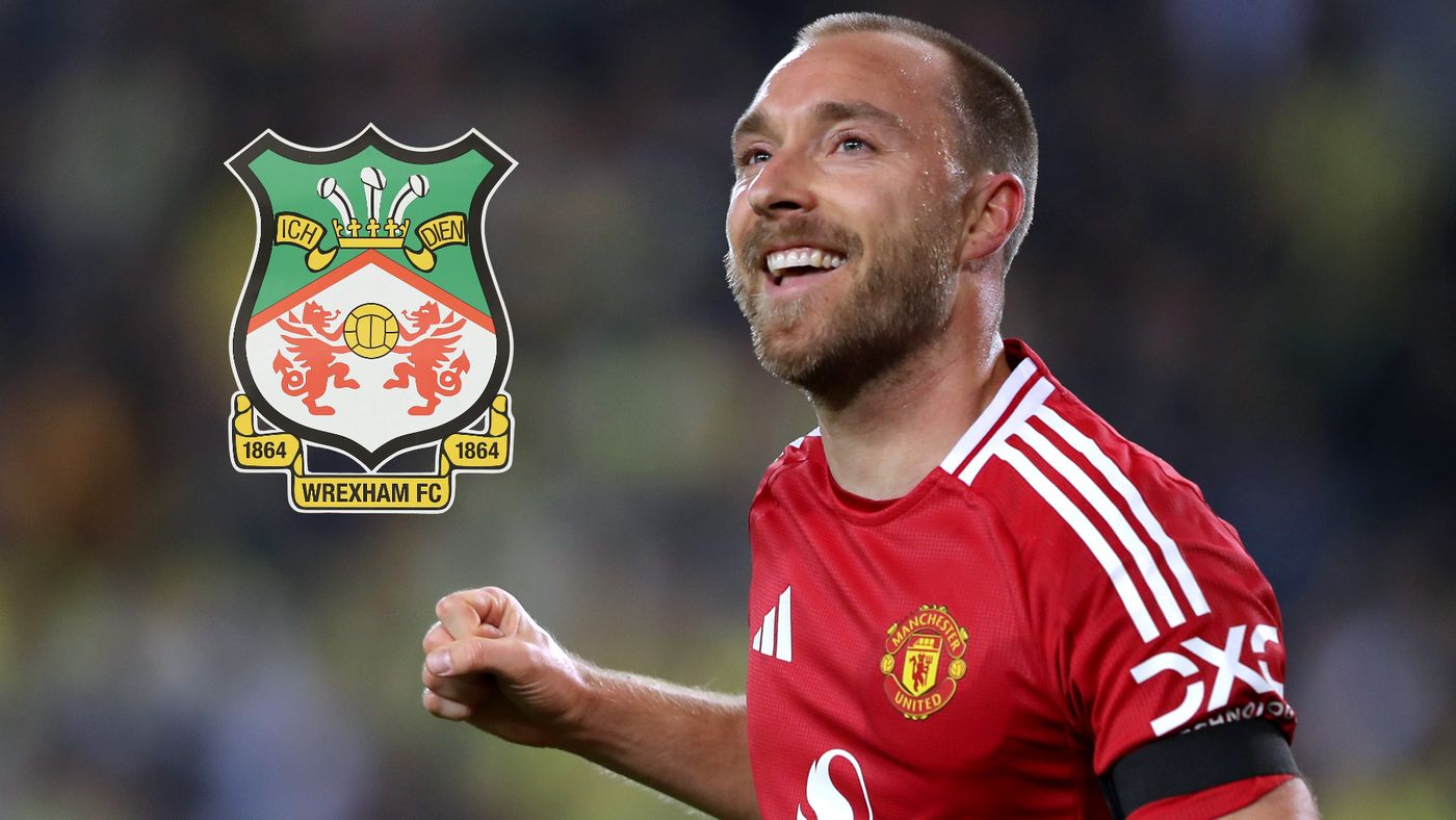 Image for Christian Eriksen didn't want any part in 'Welcome to Wrexham' docuseries