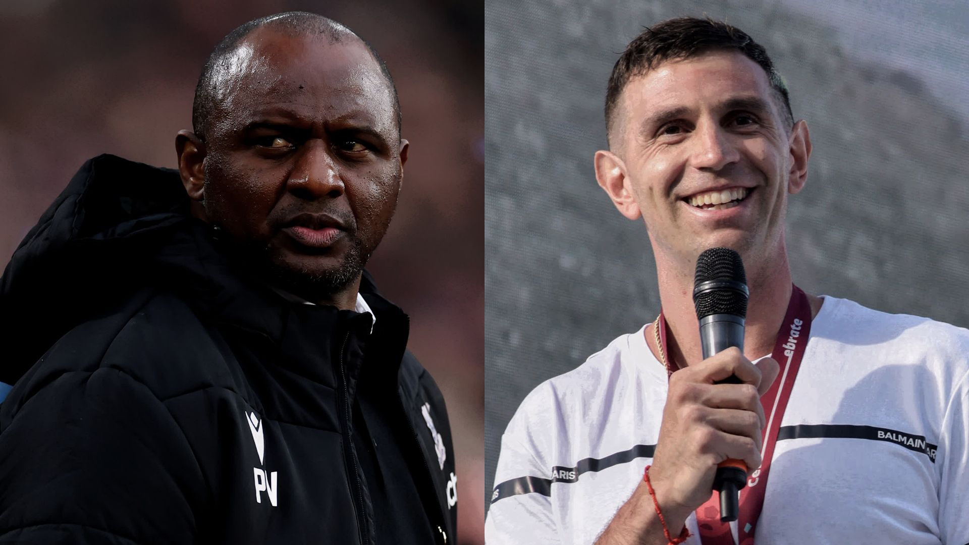 Patrick Vieira Emiliano Martinez