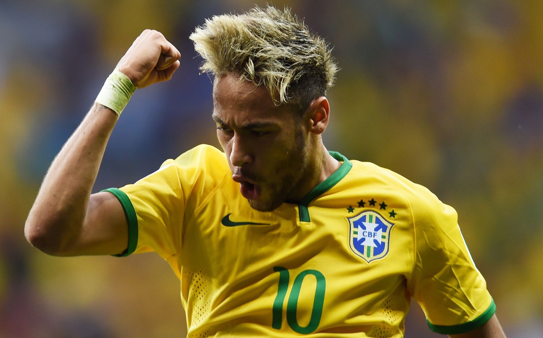 Neymar Brazil Cameroon 2014 World Cup 20140623