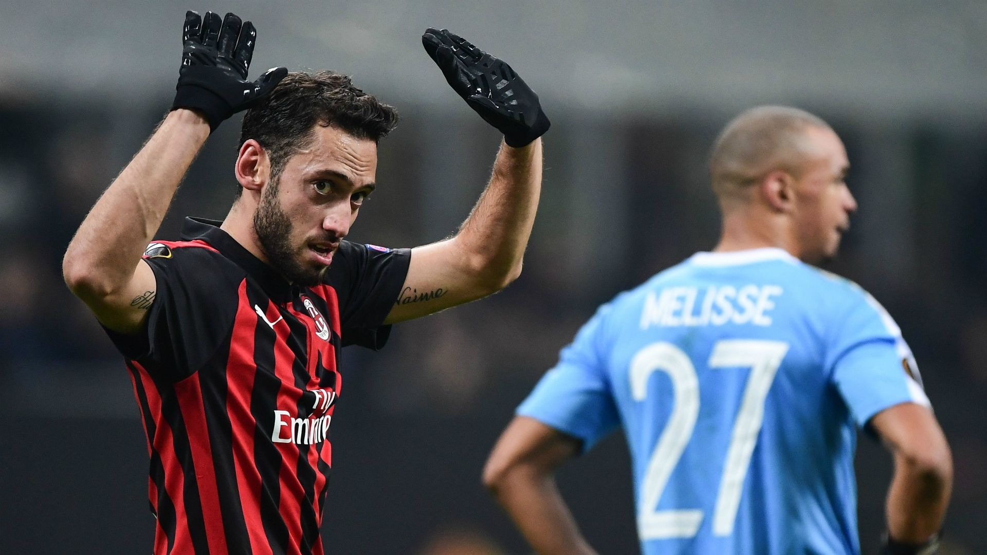 Hakan Calhanoglu Milan Dudelange Europa League