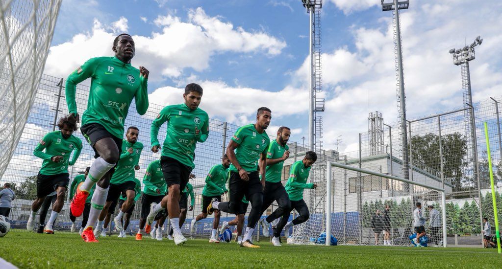Treino Arabia Saudita 22 06 18