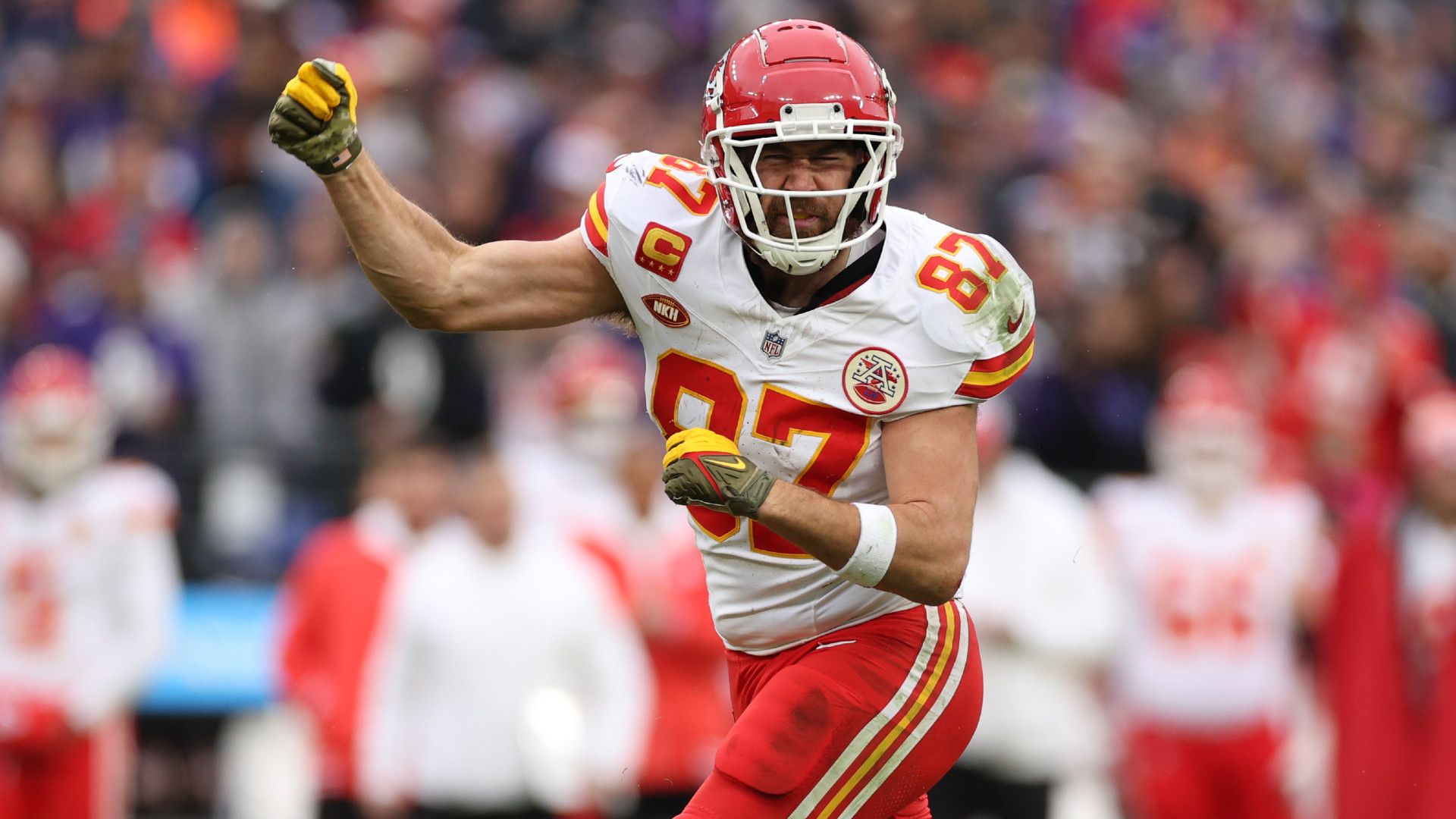 TRAVIS KELCE KANSAS CITY CHIEFS