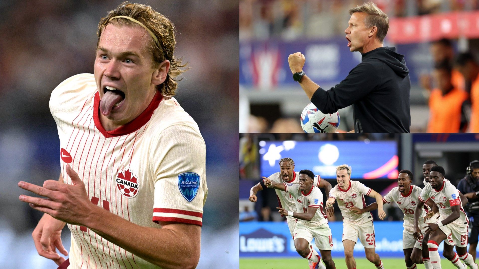 Canada Copa America split vs Venezuela