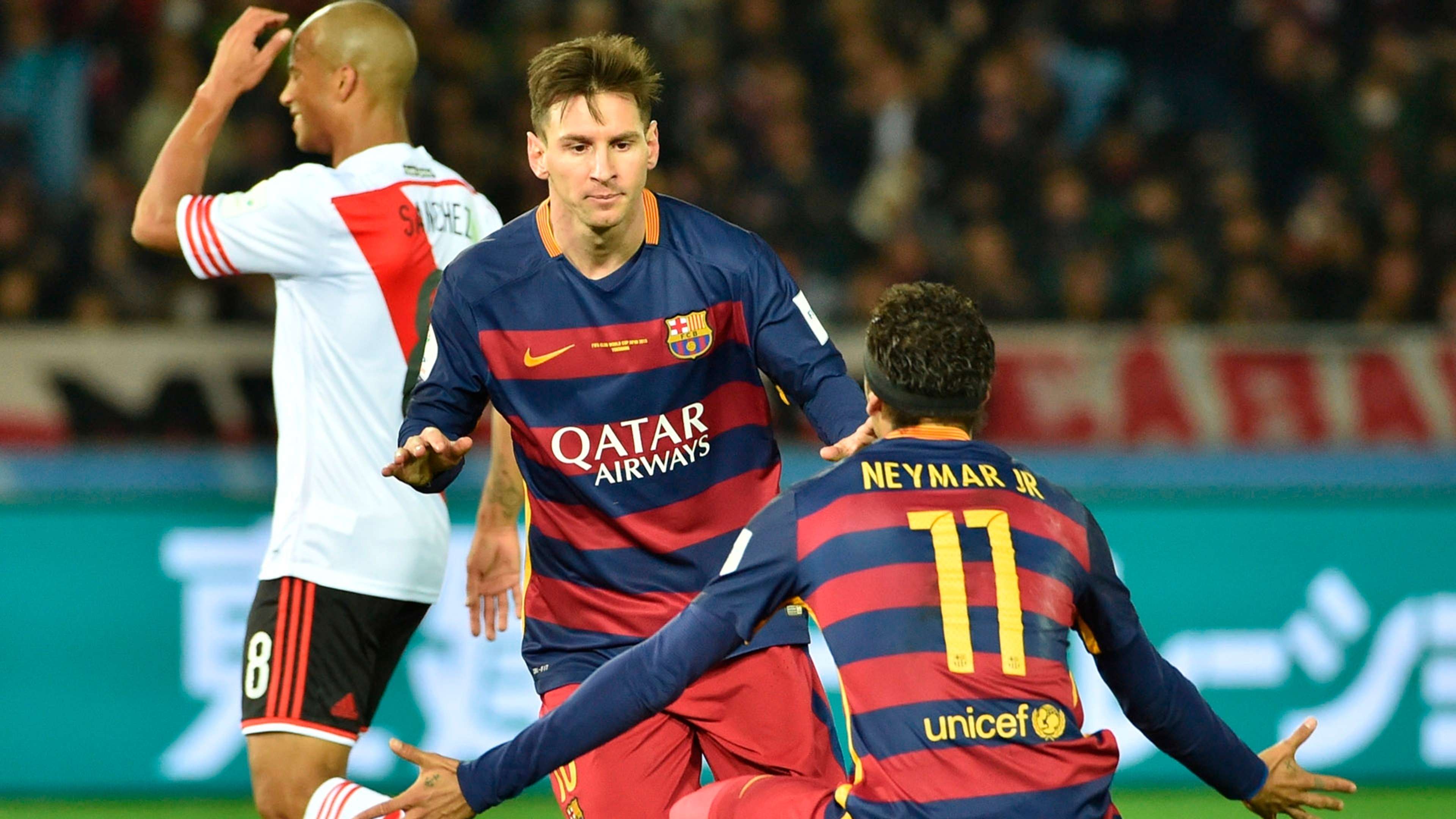 Lionel Messi Neymar River Plate v Barcelona FIFA Club World Cup 20122015