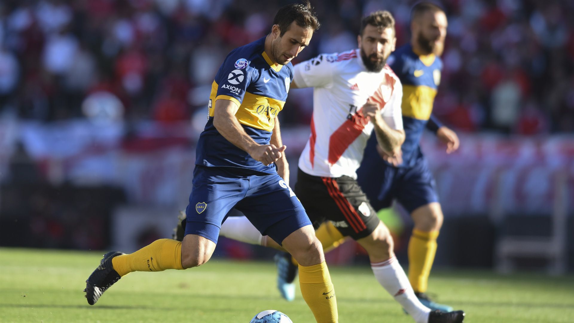 Izquierdoz Pratto River Plate Boca Juniors Superliga 01092019