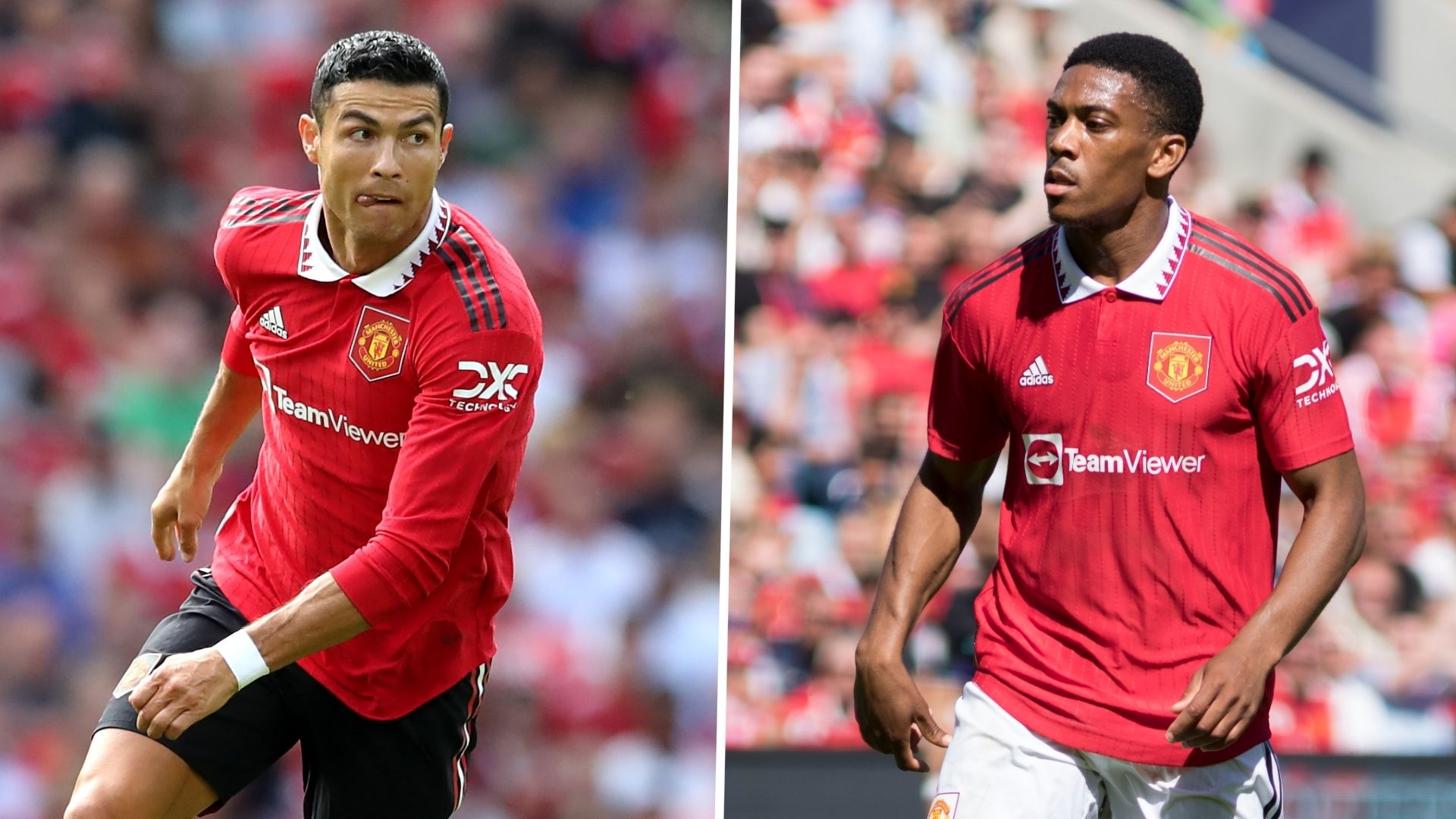 Cristiano Ronaldo Anthony Martial Man Utd GFX