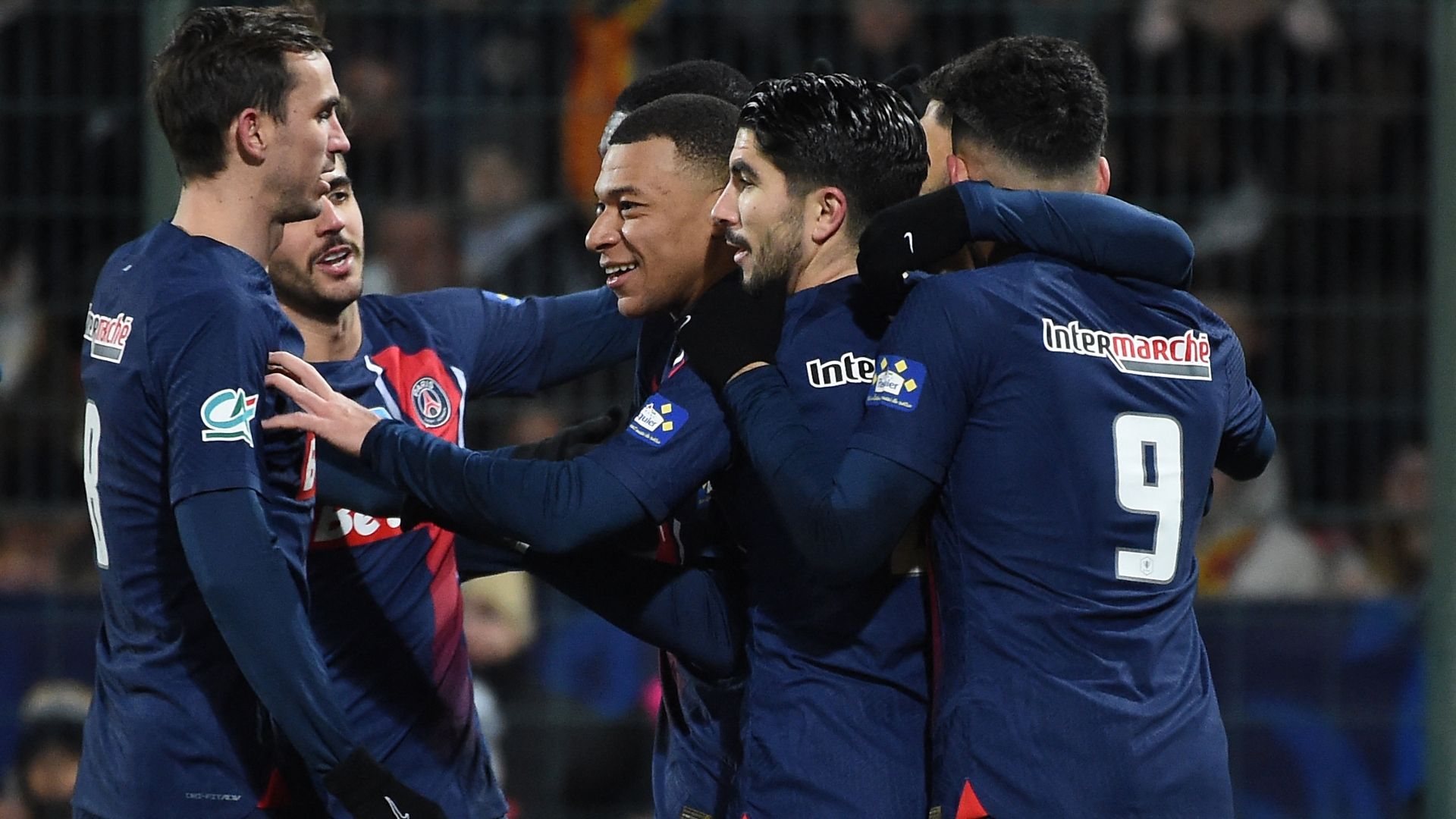 Kylian Mbappe Orleans PSG Coupe de France 20012024