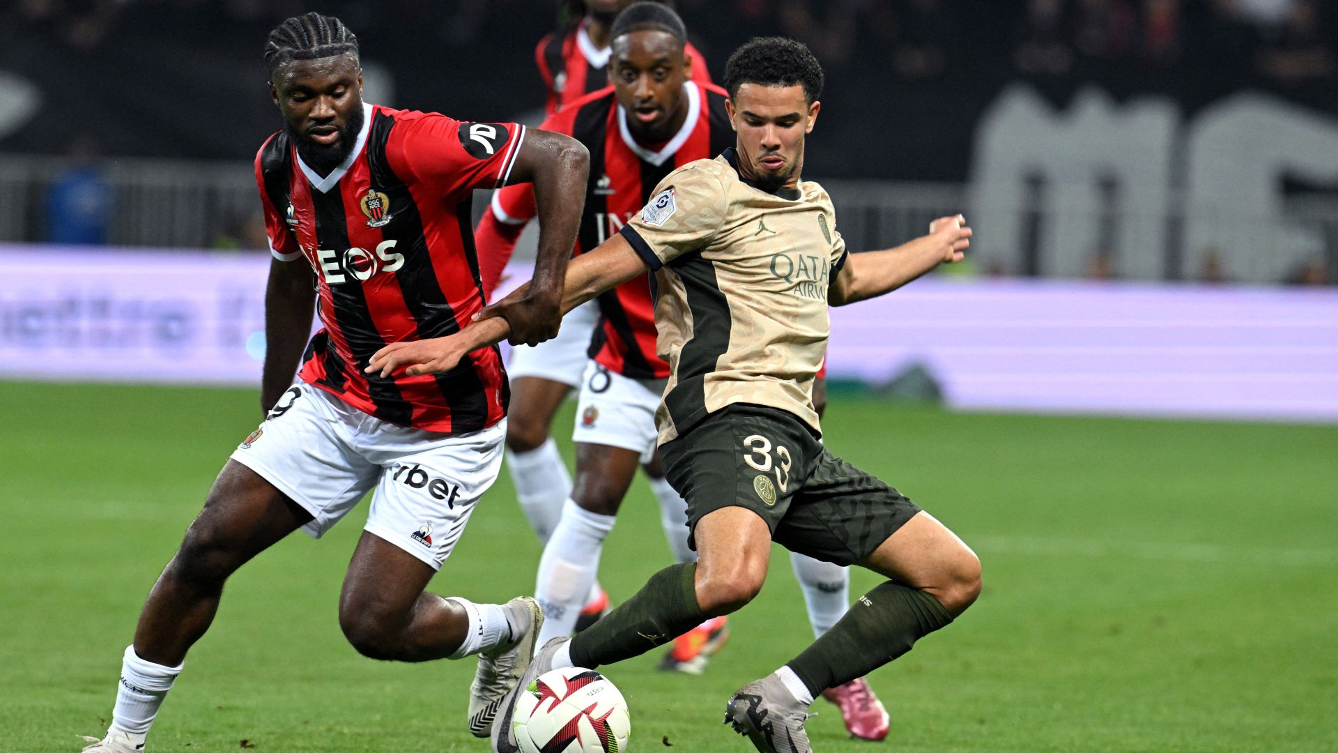 Warren Zaire-Emery Terem Moffi Nice PSG