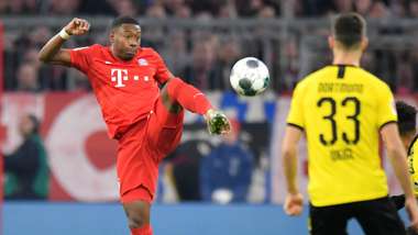 DAVID ALABA BAYERN MÜNCHEN BUNDESLIGA 09112019