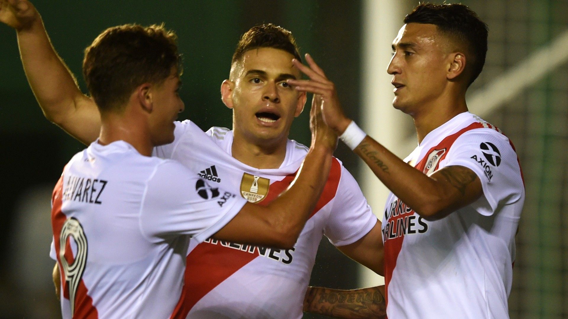 Alvarez Borre Suarez River Plate Defensores de Pronunciamiento Copa Argentina 10022021