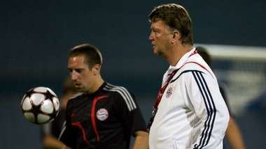 Franck Ribery, Louis van Gaal | Bayern Munich | Bundesliga