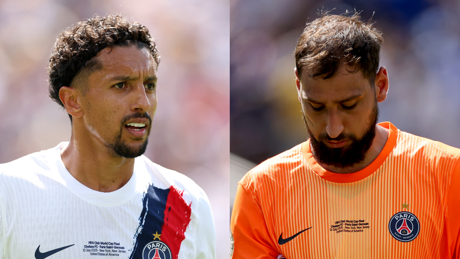 GFX Marquinhos Gianluigi Donnarumma