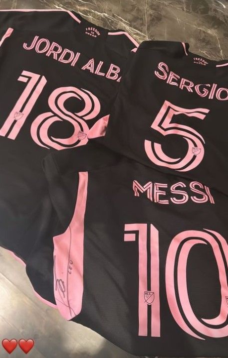 Riqui Puig Inter Miami jerseys