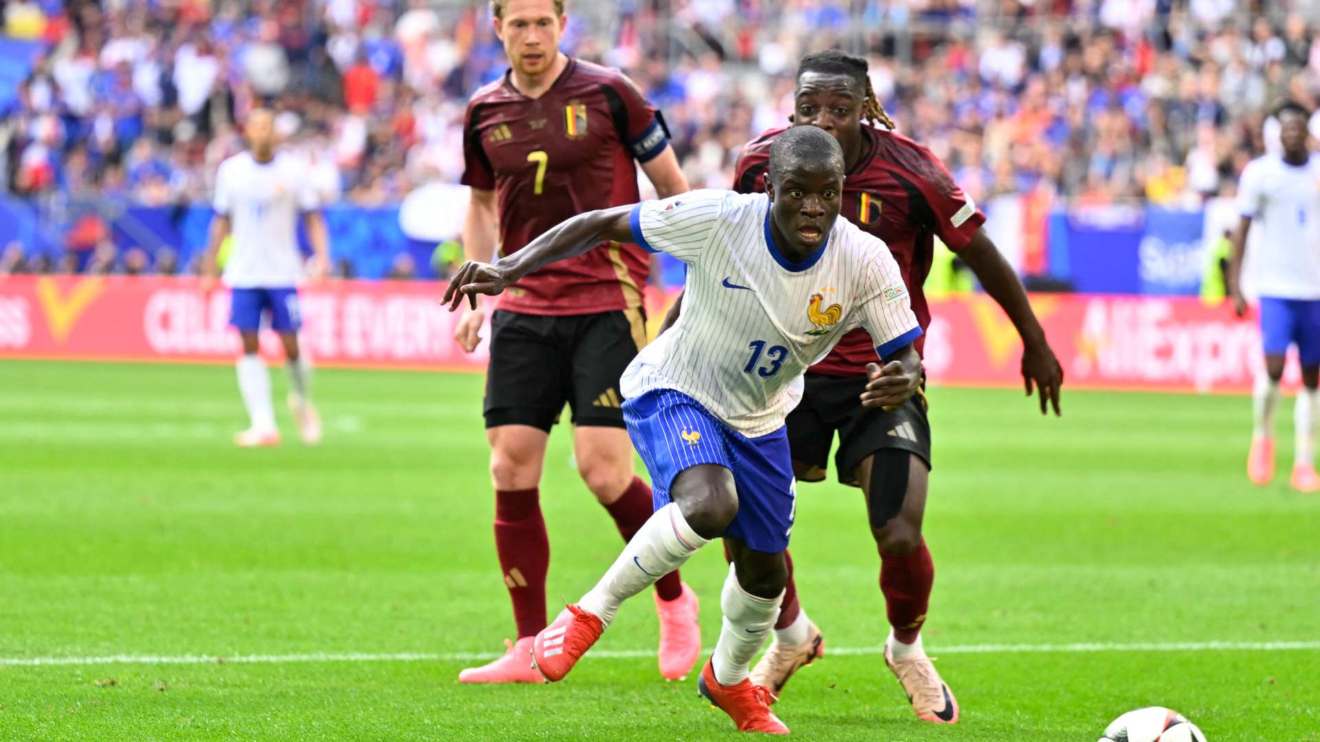 N'Golo Kante France Belgium Euro 2024 01072024