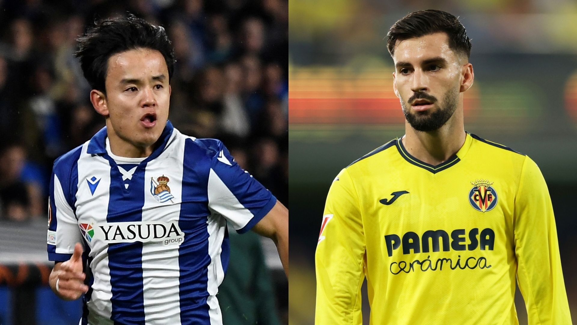 Takefusa Kubo Real Sociedad Alex Baena Villarreal