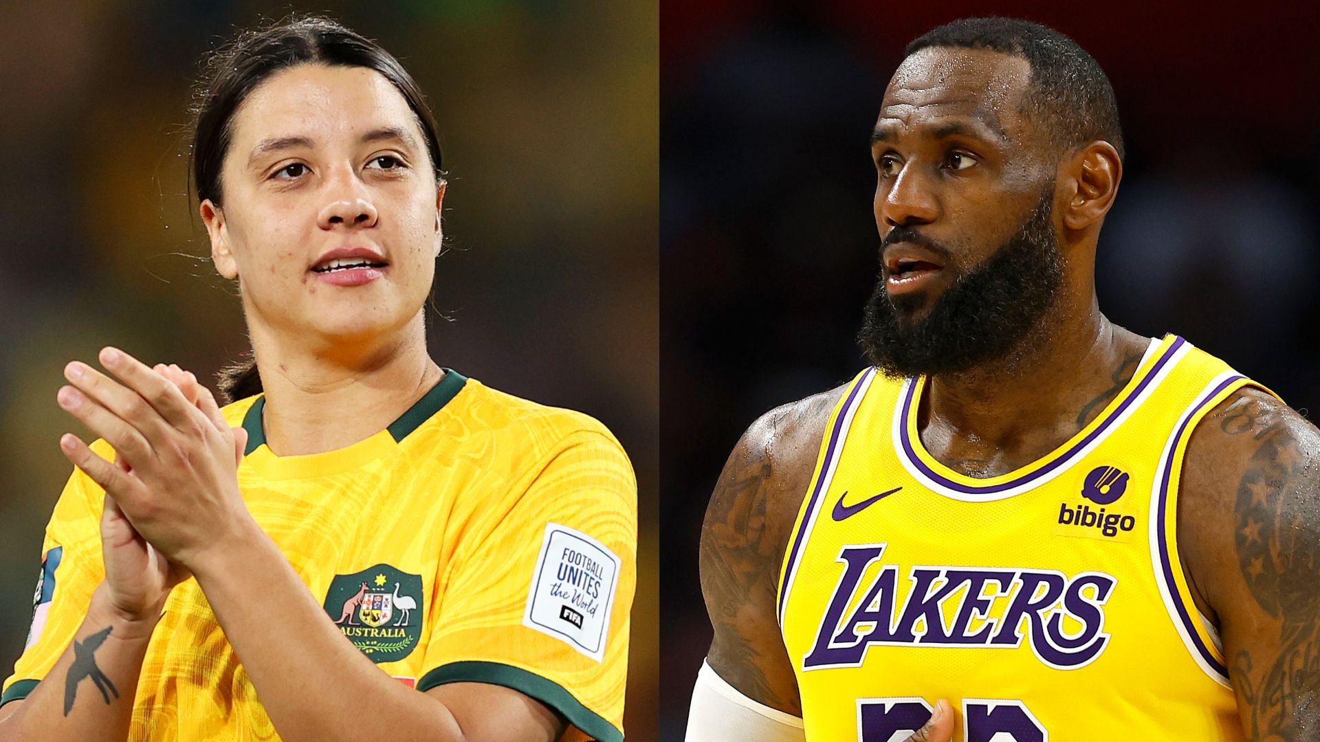 Sam Kerr LeBron James