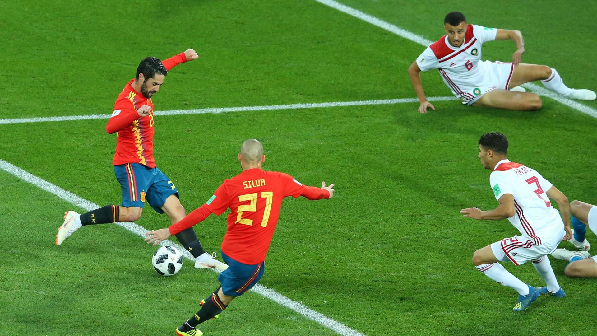 España - Marruecos Rusia 2018