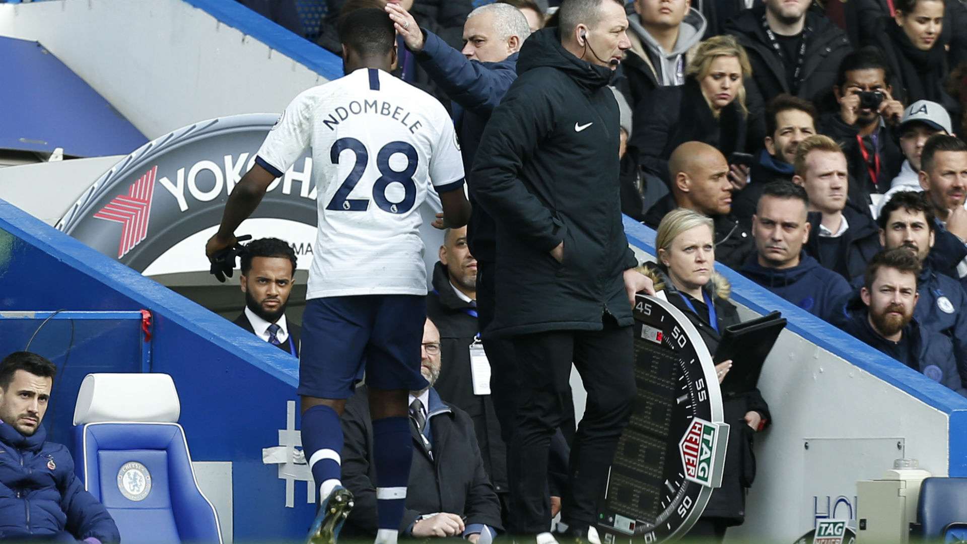 Tanguy Ndombele Jose Mourinho Tottenha