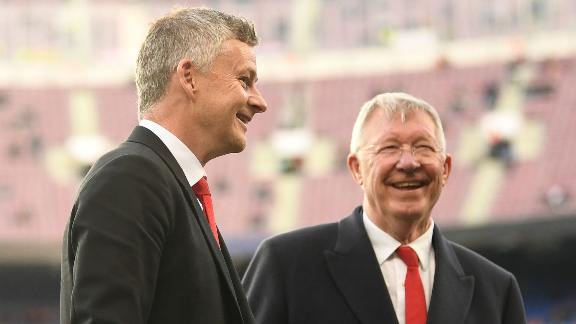 Sir Alex Ferguson Ole Gunnar Solskjaer Manchester United
