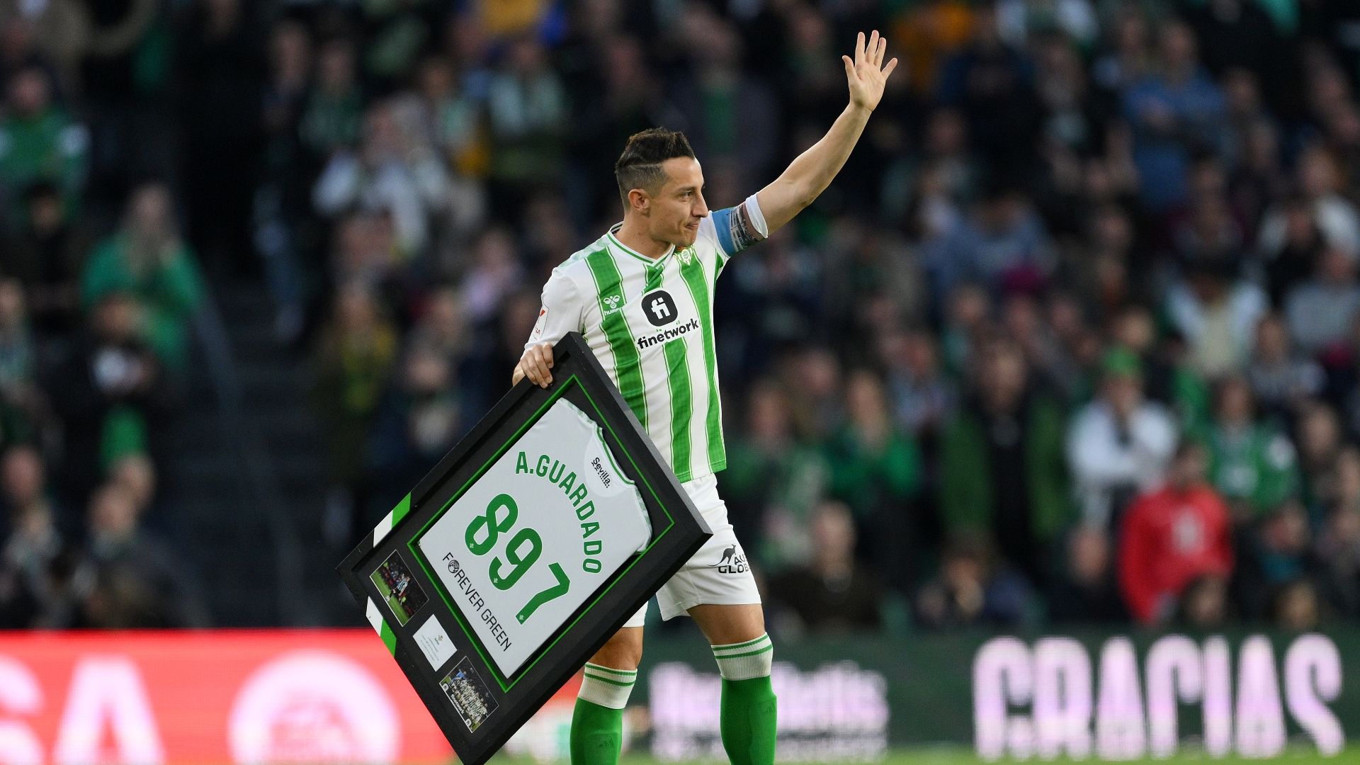 Andrés Guardado despedida Real Betis
