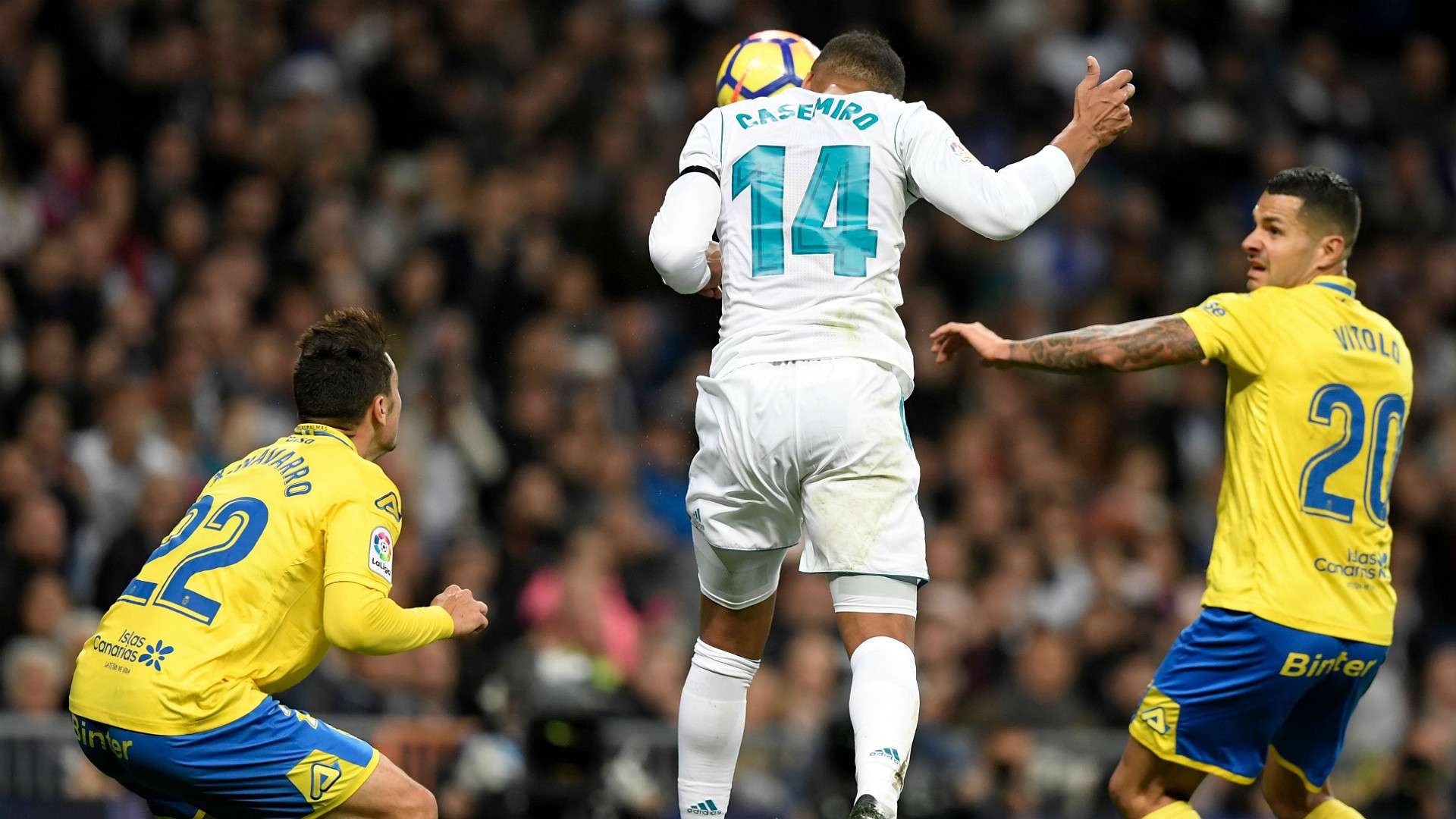 Casemiro Real Madrid Las Palmas La Liga