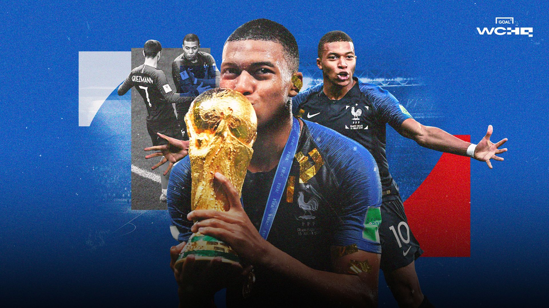 ICONS: How teenage Kylian Mbappe twice emulated Pele during France's 2018 World Cup triumph | Goal.com