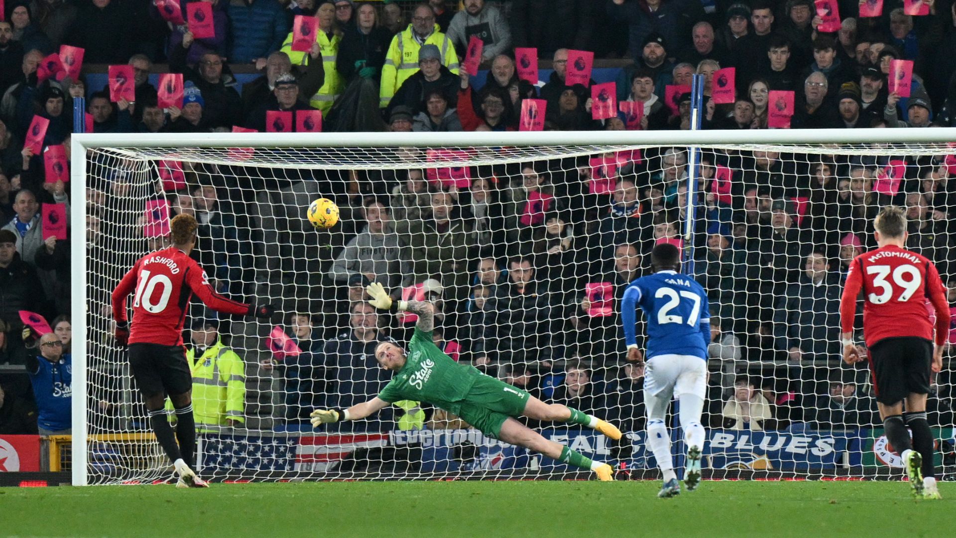 Marcus Rashford Manchester United Everton 2023-24