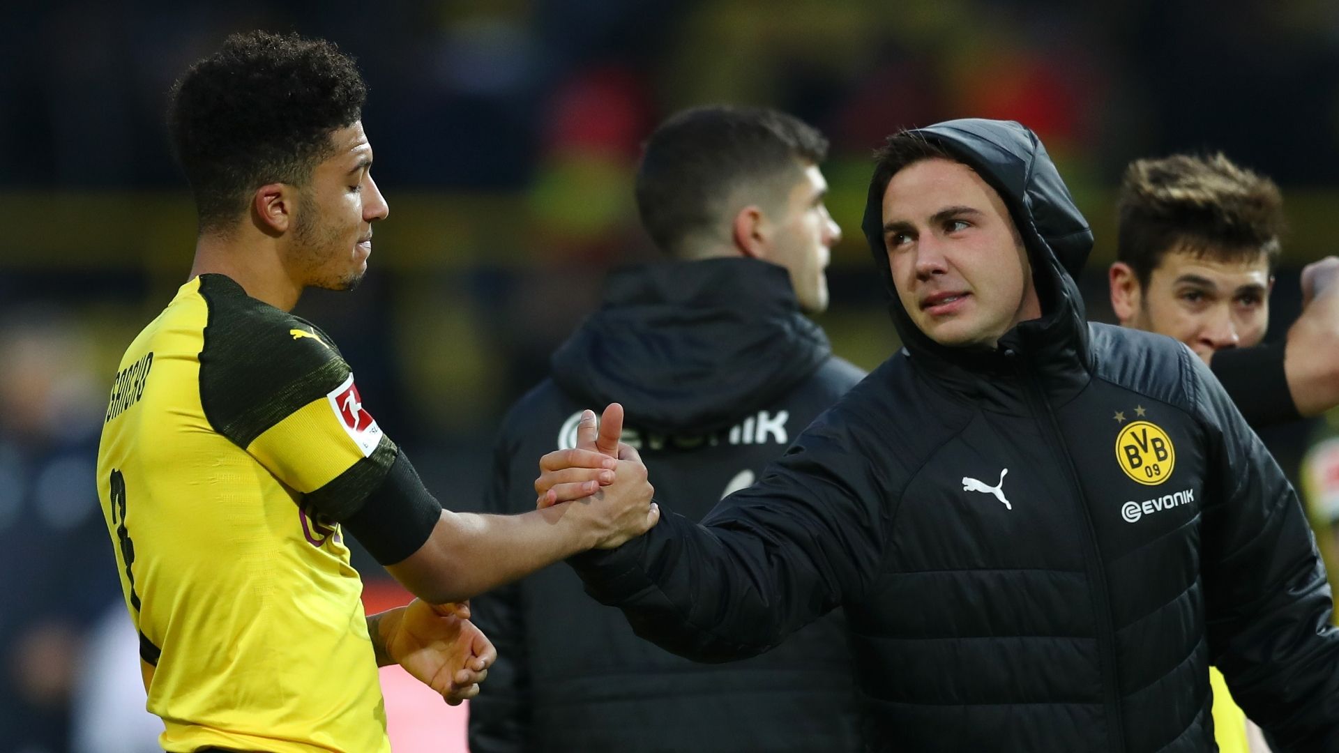 Jadon Sancho, Mario Gotze, Borussia Dortmund