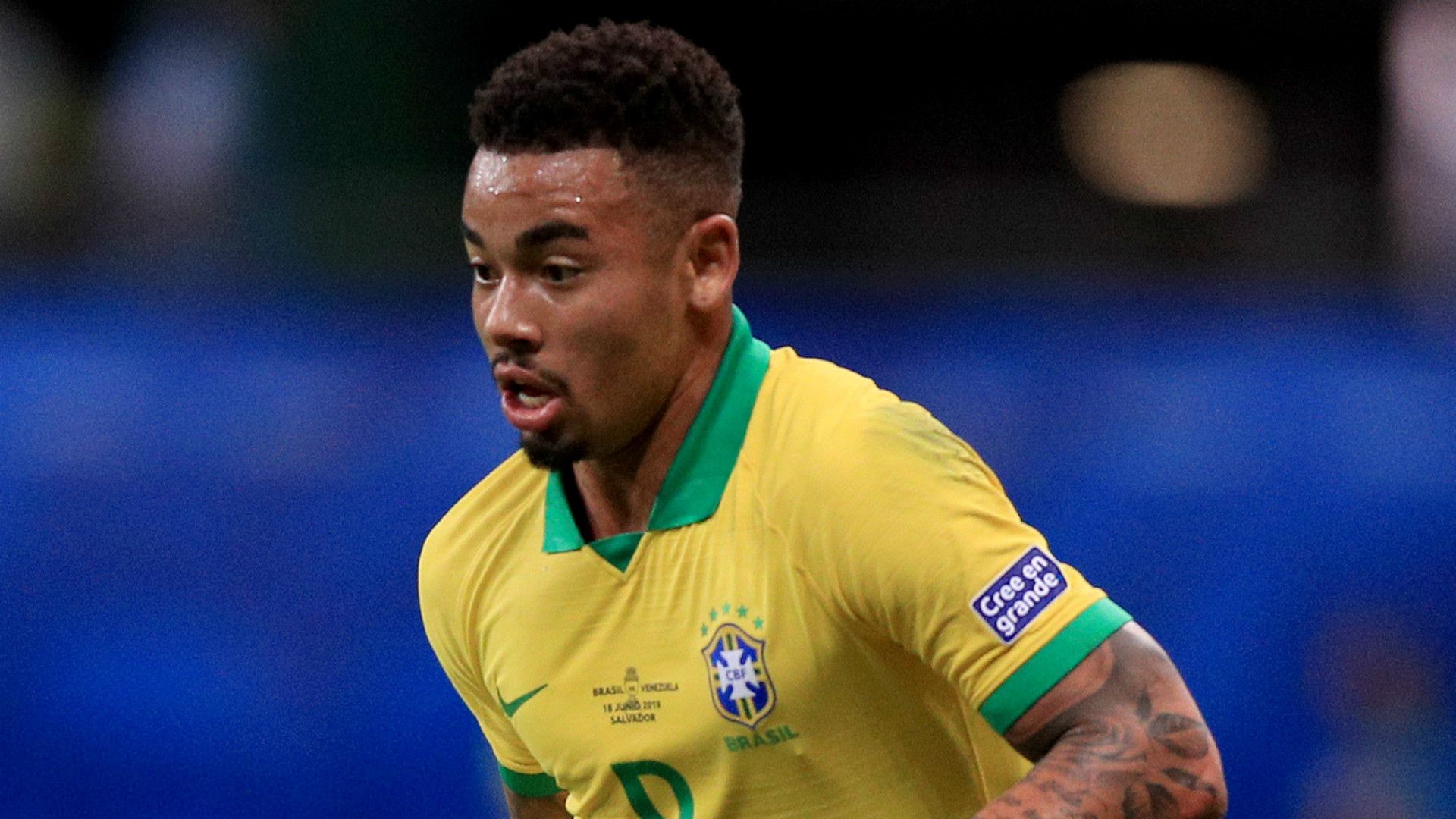 Gabriel Jesus Brazil 2019