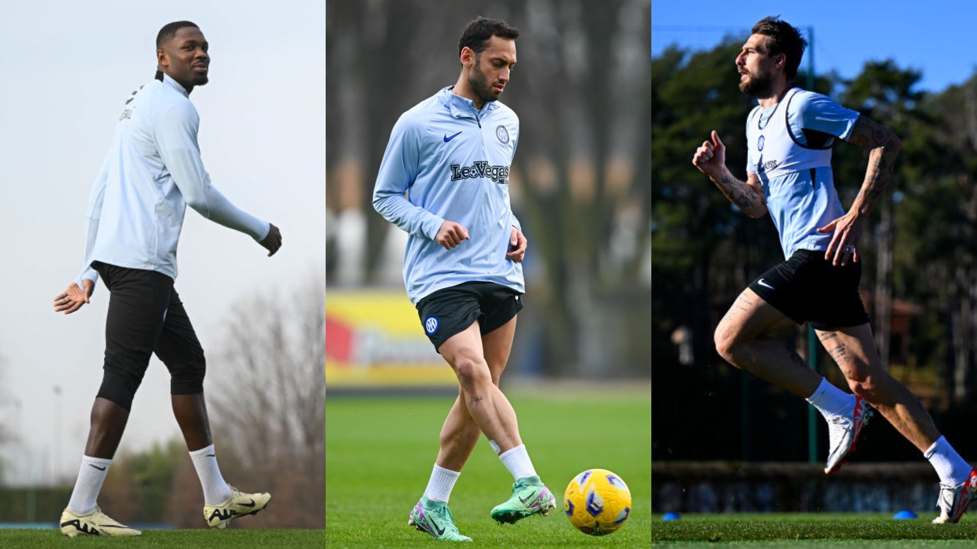 Thuram Calhanoglu Acerbi Inter 2023 2024