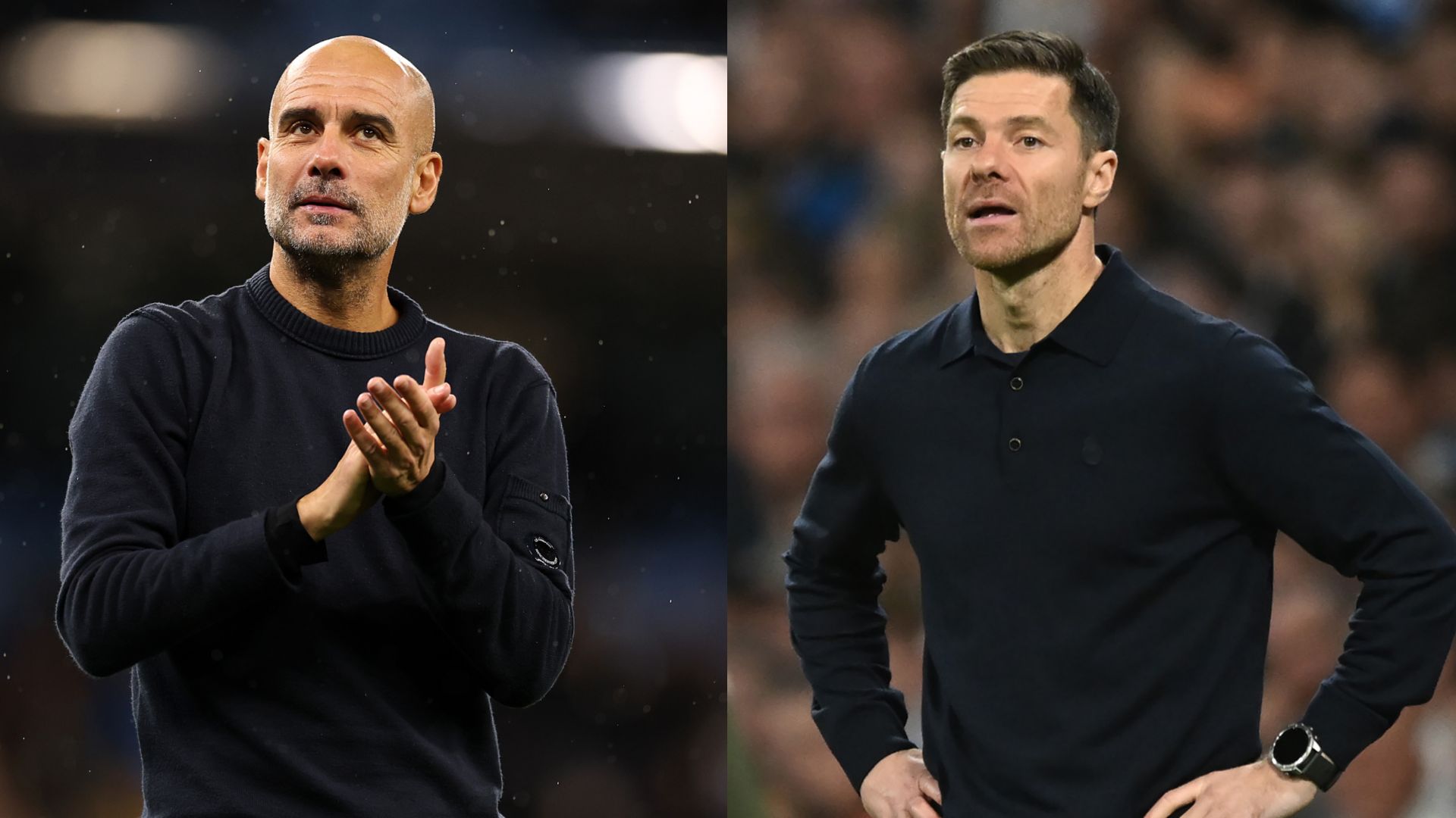 Pep Guardiola Xabi Alonso