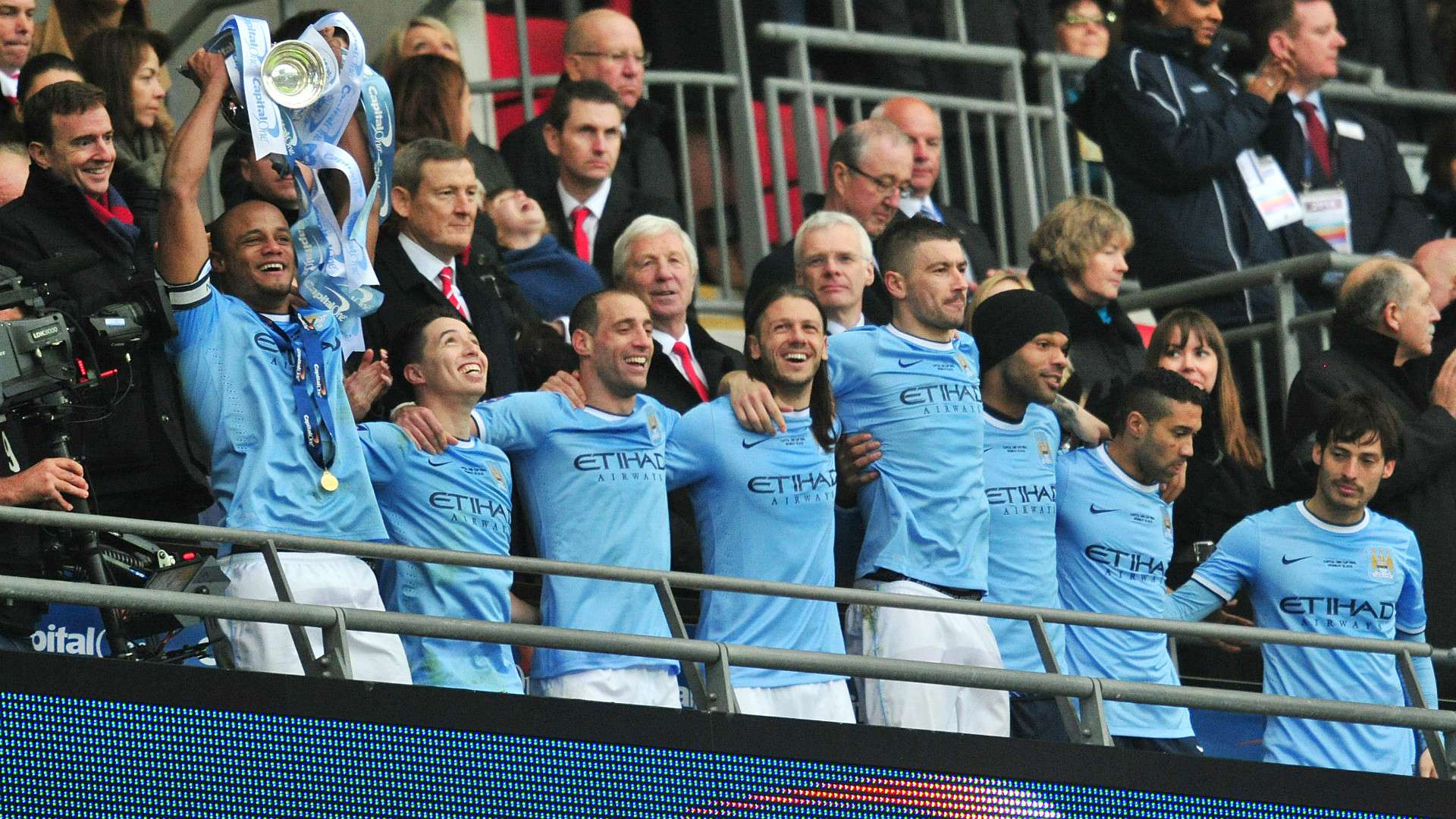 Manchester City League Cup 2014