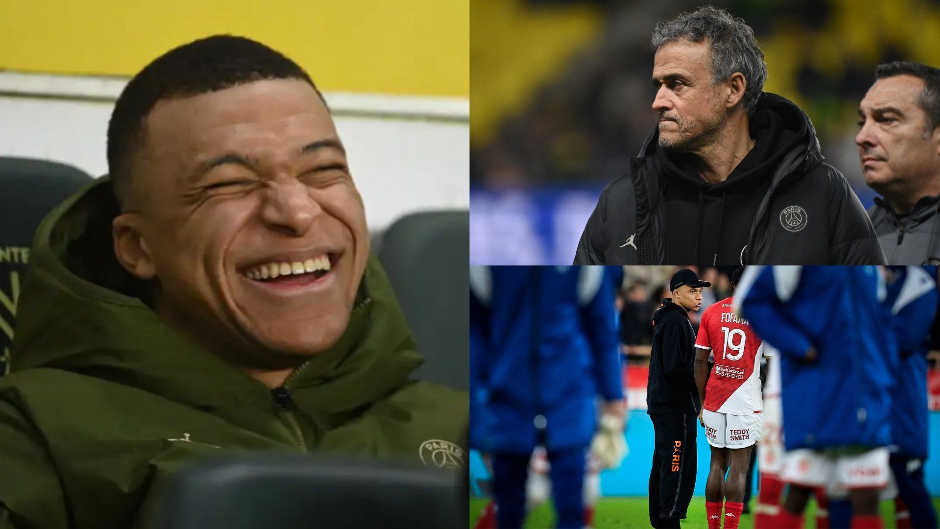 Mbappe Luis Enrique Split