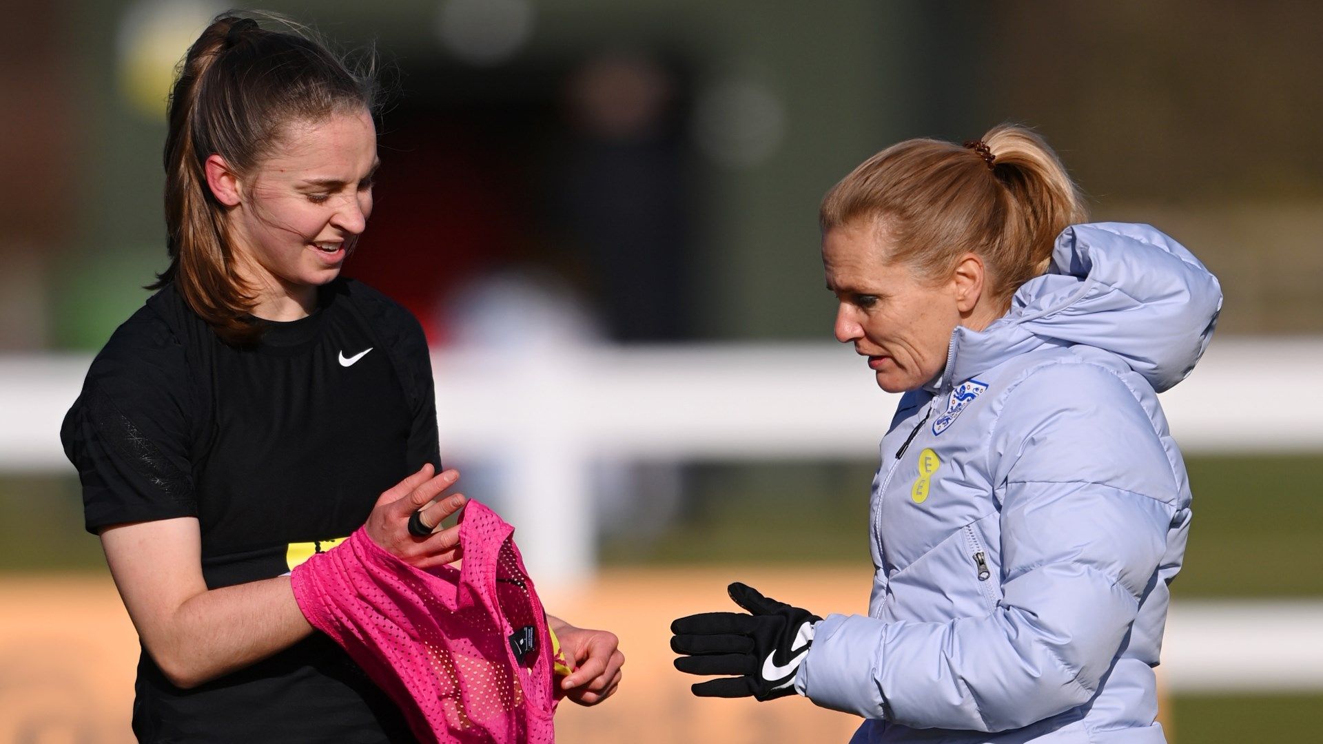 Niamh Charles Sarina Wiegman England Women 2022