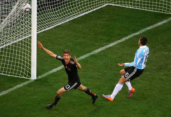 Thomas Muller vs Argentina