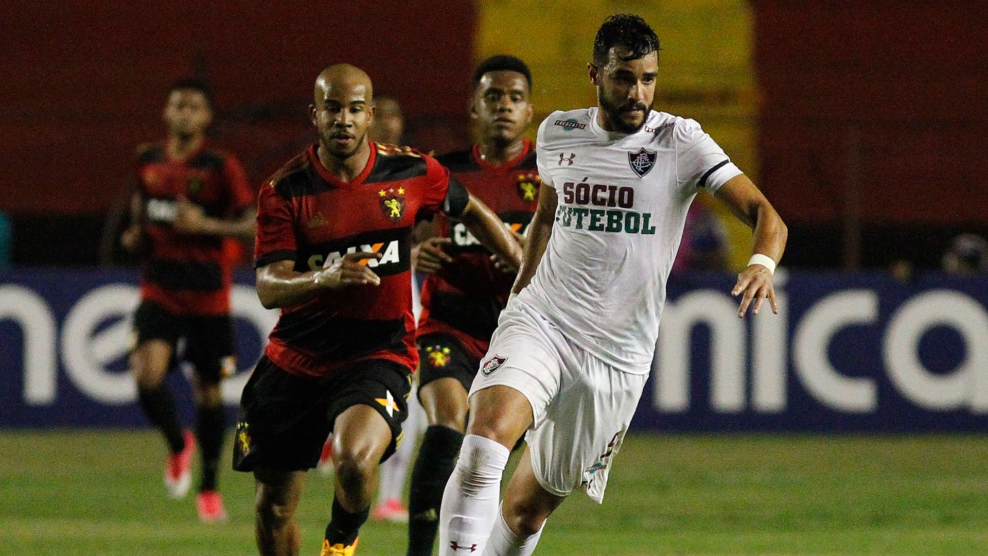 Henrique Dourado Sport Recife Fluminense Brasileirao Serie A 02082017