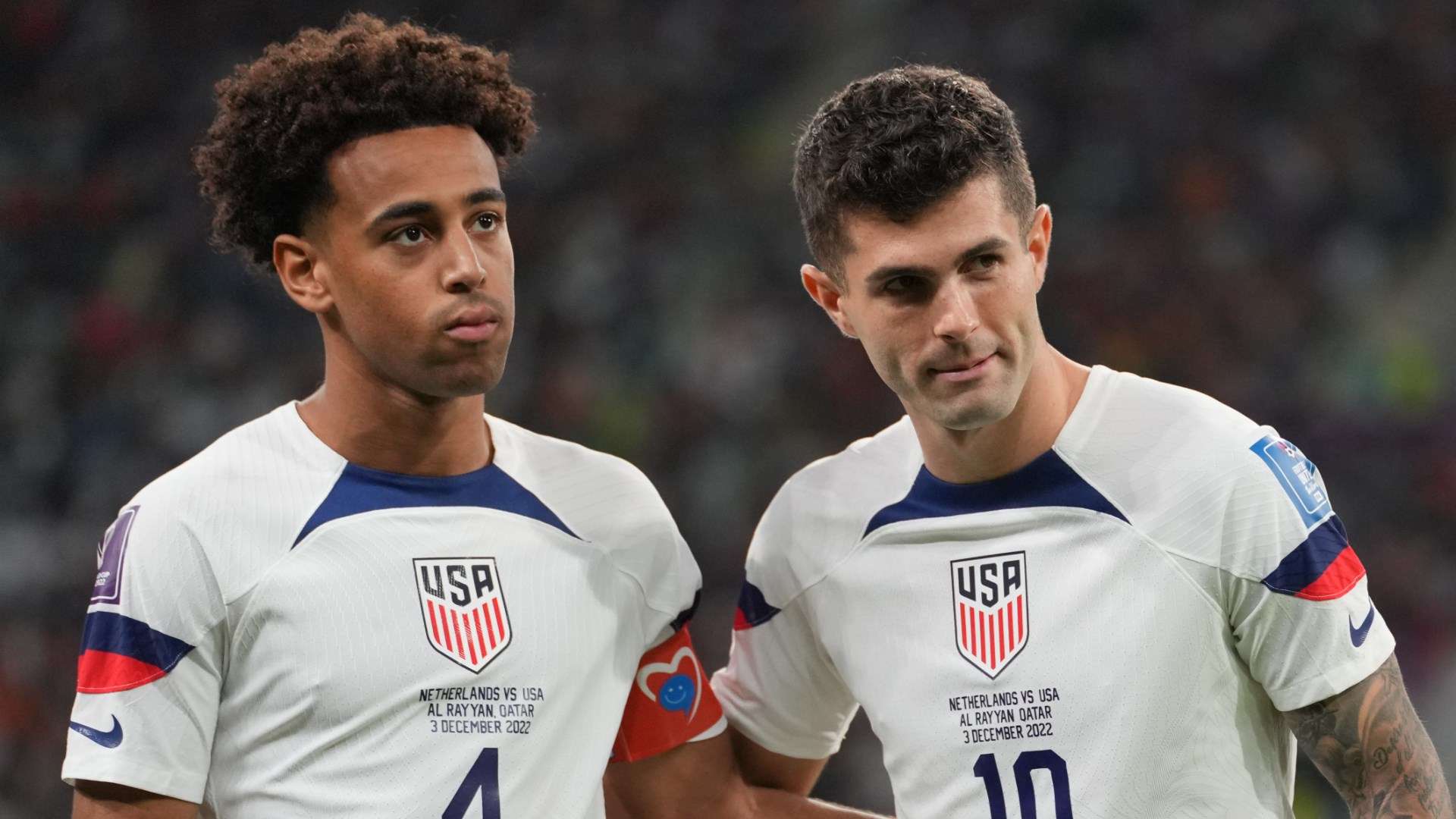 Tyler Adams Christian Pulisic USMNT
