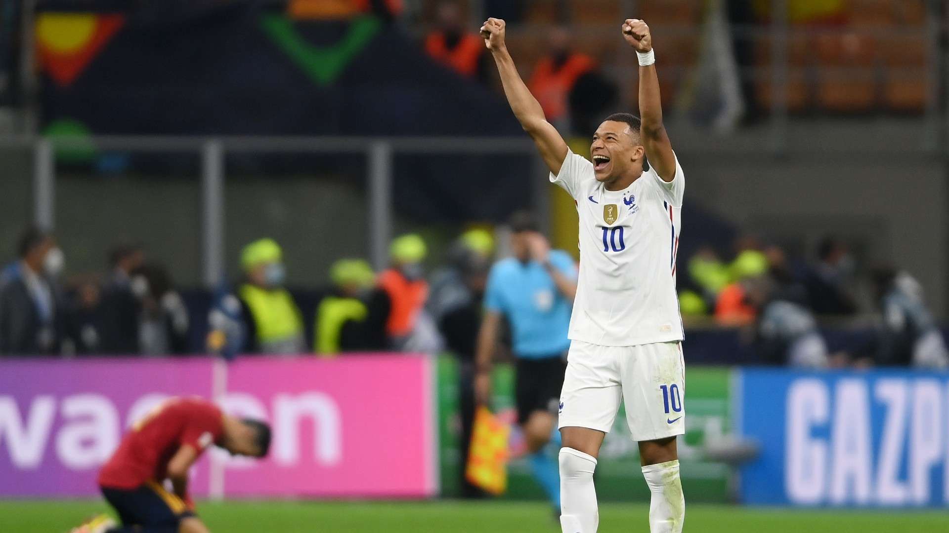 Kylian Mbappe Spain vs France Nations League 2021