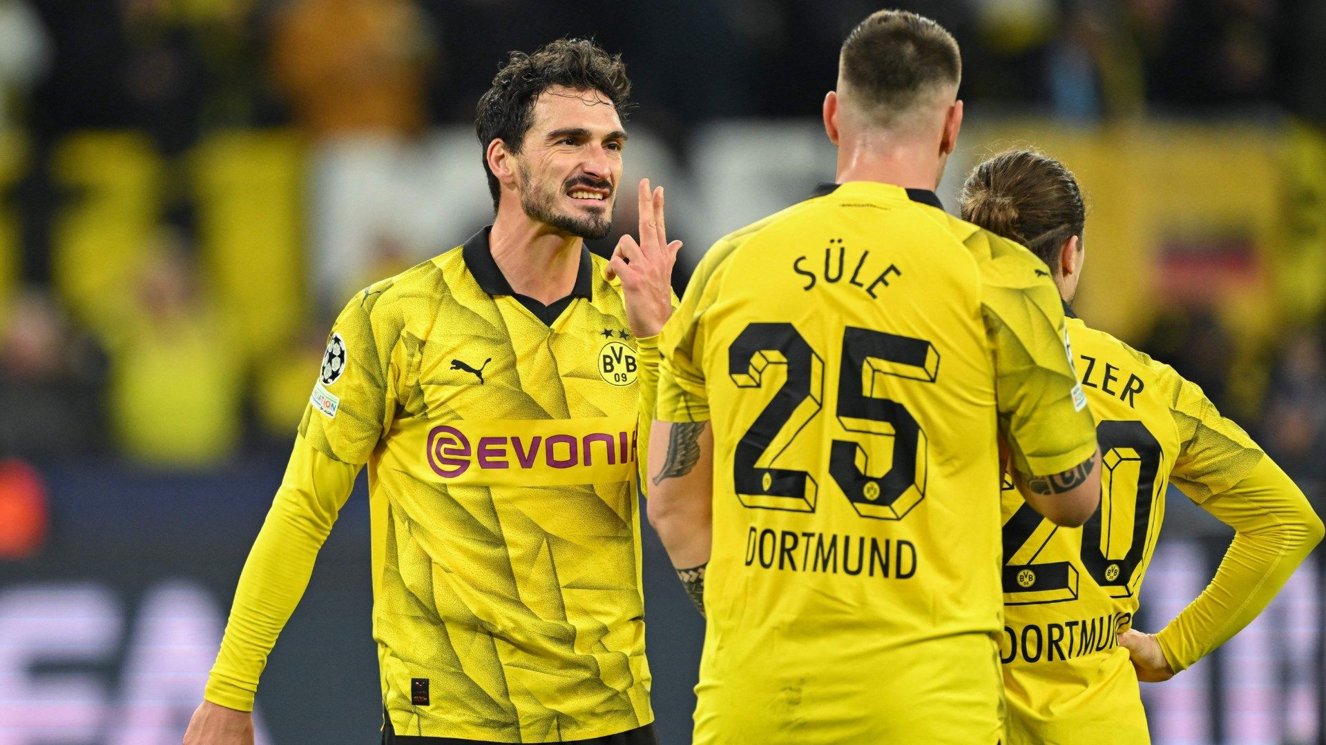 Mats Hummels Borussia Dortmund 2023-24 Champions League