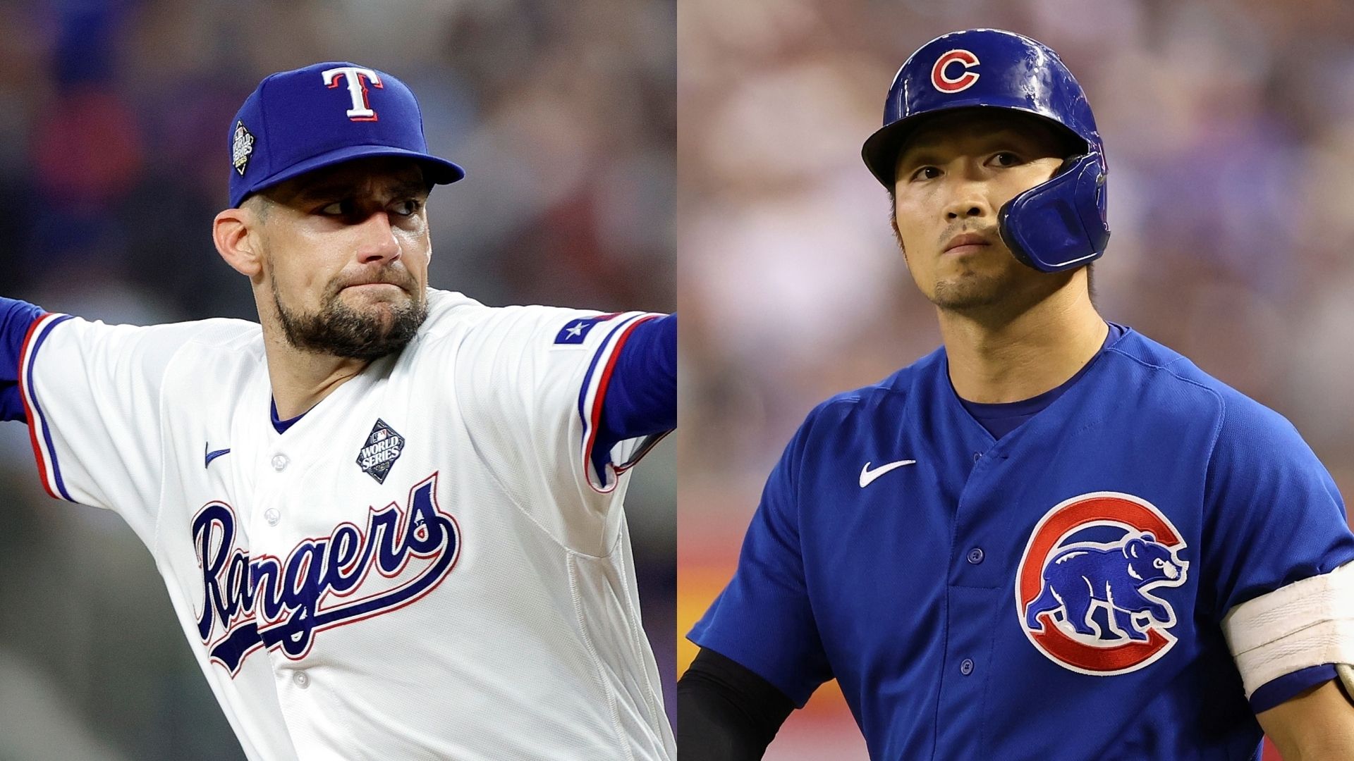 Nathan Eovaldi Rangers Seiya Suzuki Cubs